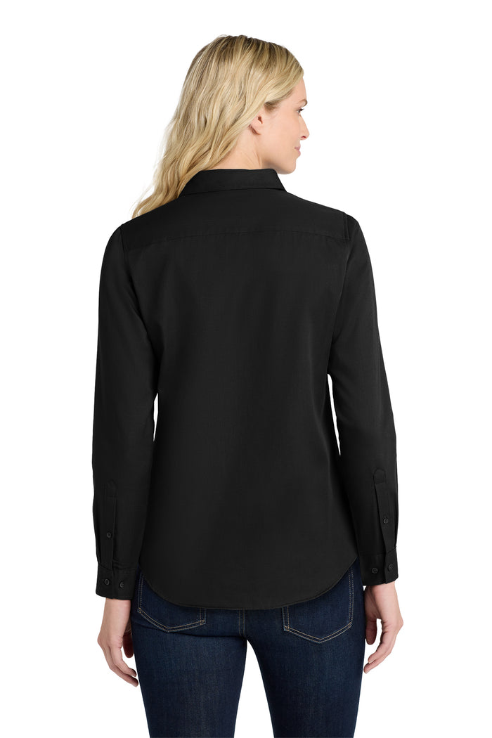 Port Authority Women's Long Sleeve SuperPro Shirt