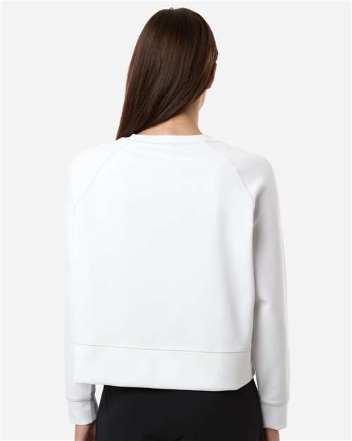 Adidas Women's Beyond Side-Snap Crewneck Sweatshirt