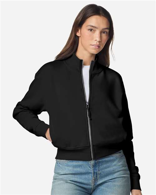 American Apparel Women's French Terry Full-Zip Jacket