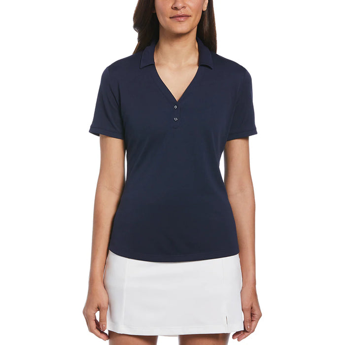 Ladies Micro Texture Polo